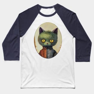 Franken Cat Baseball T-Shirt